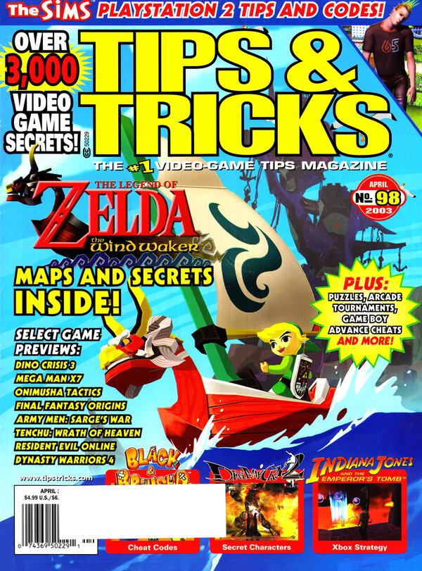 Tips & Tricks Issue 098 (April 2003) cover